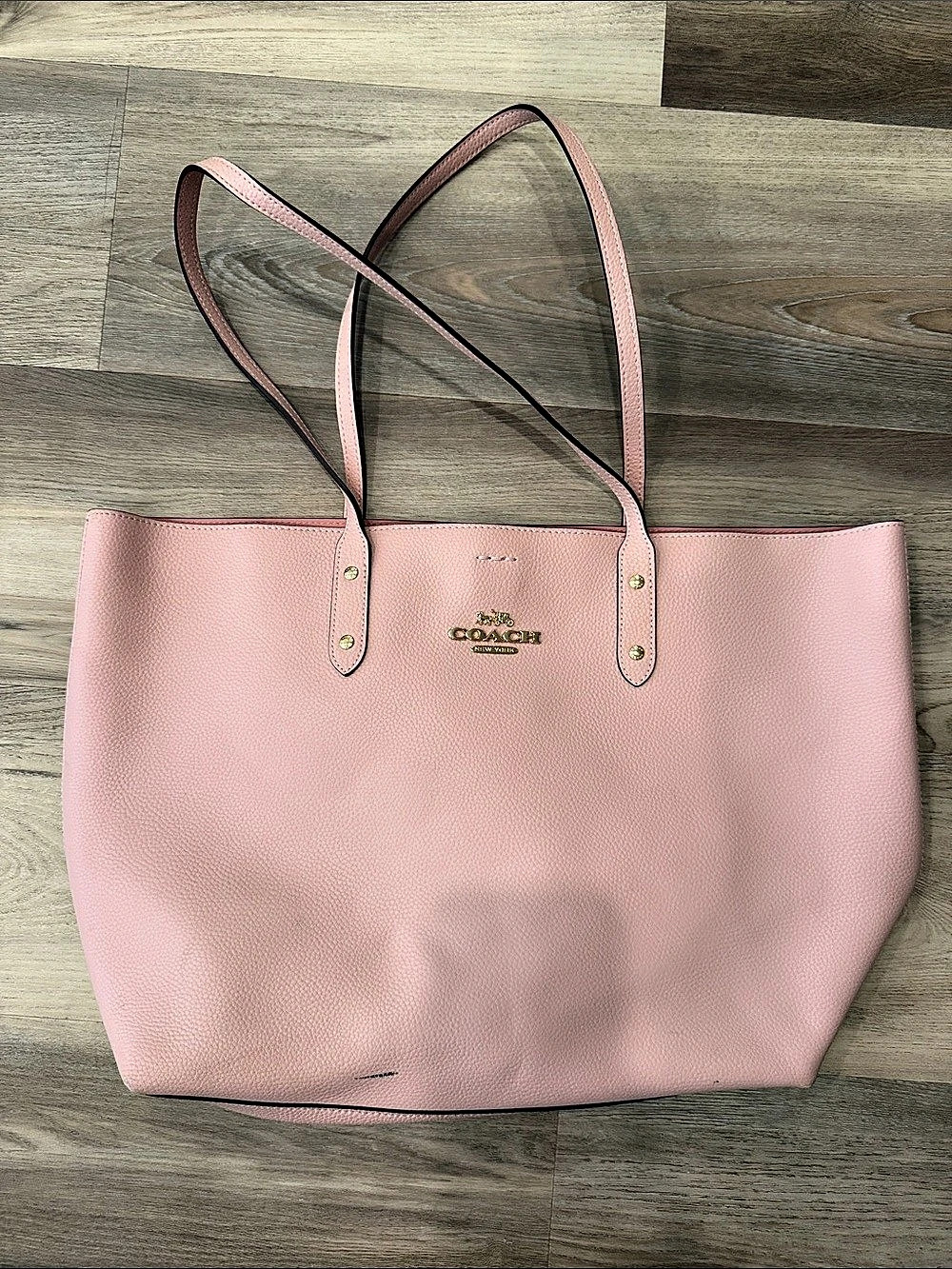 Coach Town Tote Pink